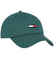 Tommy Hilfiger Cap - Elongated Flag - Pewter Green