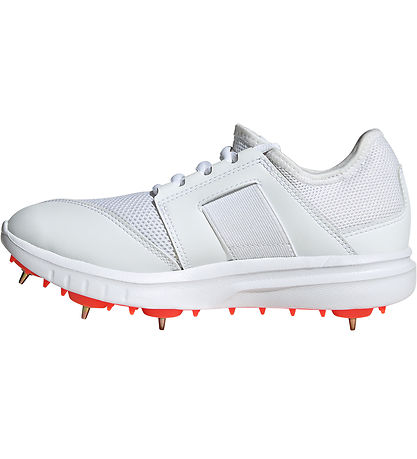 adidas Performance Cricket Shoes - Howzat Spike - White/Orange
