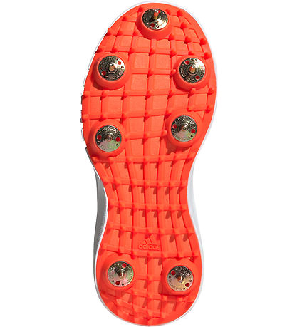 adidas Performance Cricket Shoes - Howzat Spike - White/Orange
