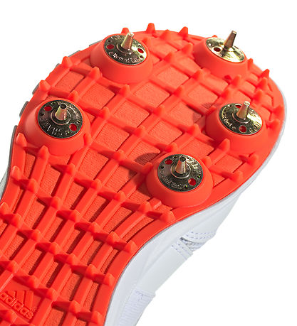 adidas Performance Cricket Shoes - Howzat Spike - White/Orange