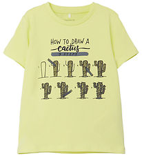 Name It T-shirt - NmmPhow - Lime Cream/Cactus Name It T-shirt - NmmPhow - Lime Cream/Cactus
