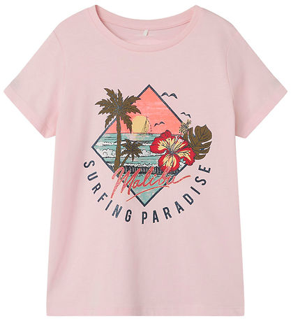 Name It T-shirt - NkfPfsurfi - Parfait Pink Name It T-shirt - NkfPfsurfi - Parfait Pink