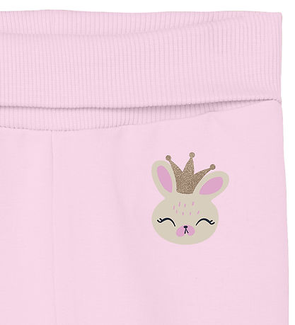Name It Sweatpants - NbfVrillie - Festival Bloom/Bunny w. krona