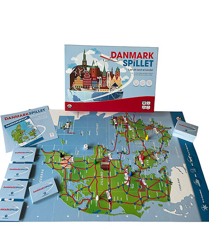 Danspil Brettspill - Danmarksspillet - Ny utgave