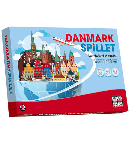 Danspil Brettspill - Danmarksspillet - Ny utgave