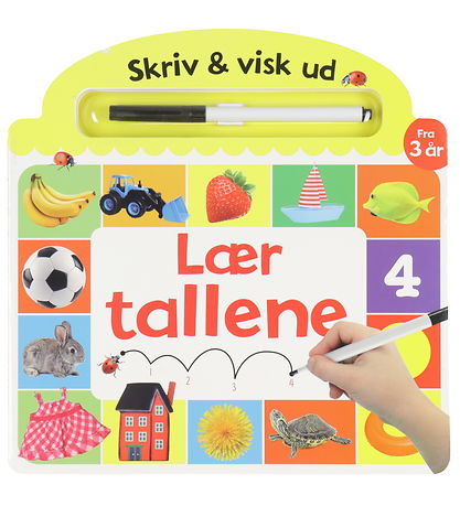 Alvilda Aktiivisuuskirja - Kirjoita ja pyyhi - Lovatko numerot -
