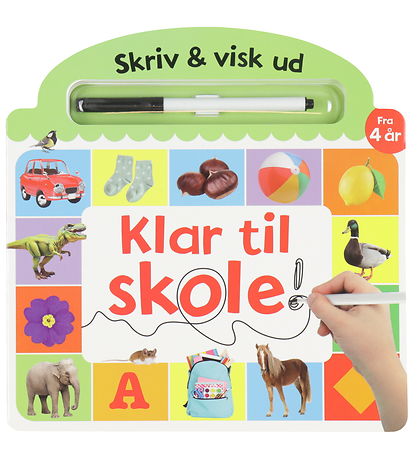 Alvilda Aktivitetsbok - Skriv och radera - Klar Till skolan