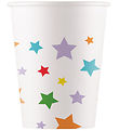 Decorata Party Pappbecher - 8er-Pack - 200 ml - Multicolour Brig