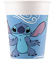 Decorata Party Pappbecher - 8er-Pack - 200 ml - Stitch & Angel