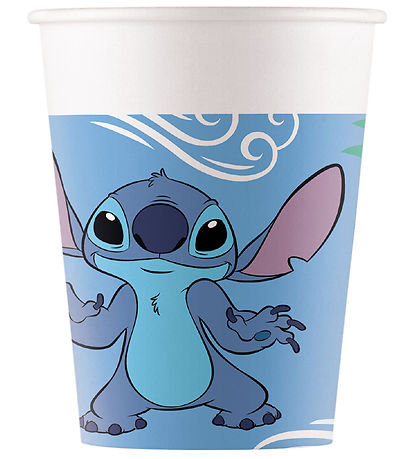Decorata Party Paper cups - 8-Pack - 200 mL - Stitch & Angel
