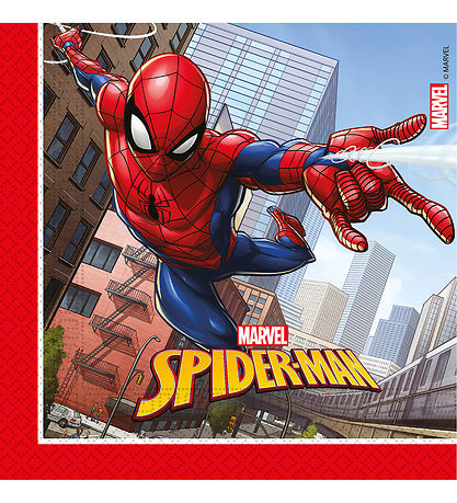 Decorata Party Servietten - 20er-Pack - 33x33 cm - Spider-Man Kr