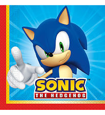 Decorata Party Napkins - 20-pack - 33x33 cm - Sonic Speed