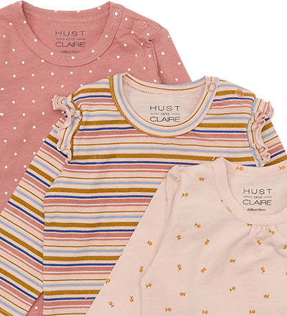 Hust and Claire Blouse - 3-Pack - Alda - Peach Dust Hust and Claire Blouse - 3-Pack - Alda - Peach Dust