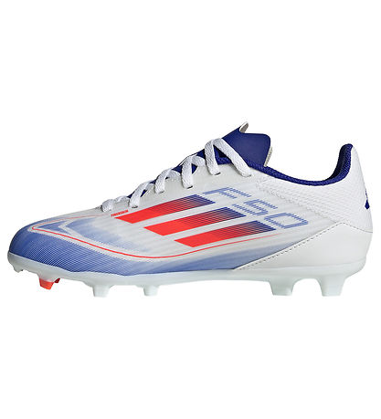 adidas Performance Football Boots - F50 League FG/MG J - White/B adidas Performance Football Boots - F50 League FG/MG J - White/B