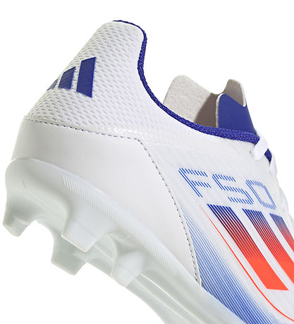 adidas Performance Football Boots - F50 League FG/MG J - White/B adidas Performance Football Boots - F50 League FG/MG J - White/B