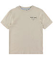 GANT T-shirt - Graphic Script - Soft Oat GANT T-shirt - Graphic Script - Soft Oat