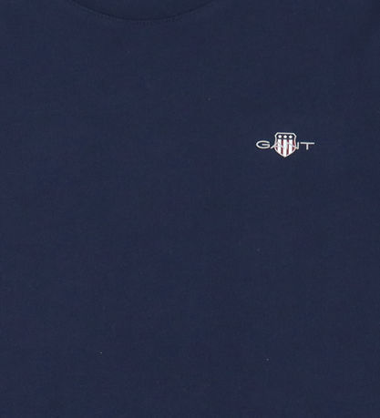 GANT T-shirt - 2-Pack - Marine