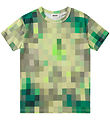 Molo T-shirt - Riley - Green Pixels Molo T-shirt - Riley - Green Pixels