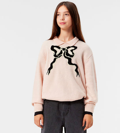 Molo Bluse - Strick - Wolle/Acryl - Gerd - Petal Rouge m. Schlei Molo Bluse - Strick - Wolle/Acryl - Gerd - Petal Rouge m. Schlei