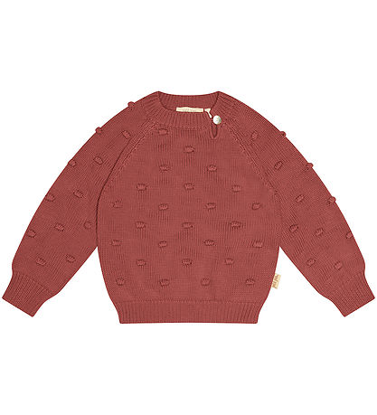 Petit Piao Bluse - Strick - Berry Dust