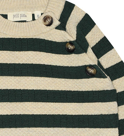 Petit Piao Blouse - Knitted - Green
