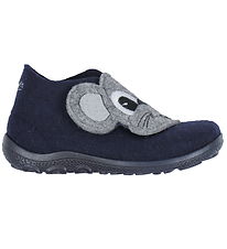Superfit Hausschuhe - Wolle - Happy - Blau/Grau Superfit Hausschuhe - Wolle - Happy - Blau/Grau
