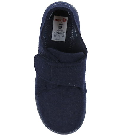 Chaussons Superfit - Laine - Bleu Foncé Chaussons Superfit - Laine - Bleu Foncé