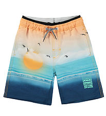 Molo Badeshorts - UV50+ - Neal - Sunset Strand