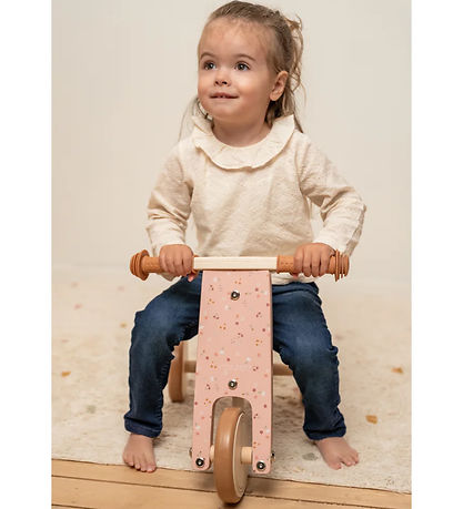 Draisienne Little Dutch - Bois - Rose Flower Draisienne Little Dutch - Bois - Rose Flower