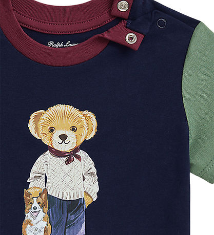 Polo Ralph Lauren T-shirt - Navy w. Soft Toy