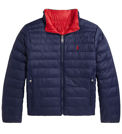 Polo Ralph Lauren Puffer Jacket - Reversible - Navy/Red