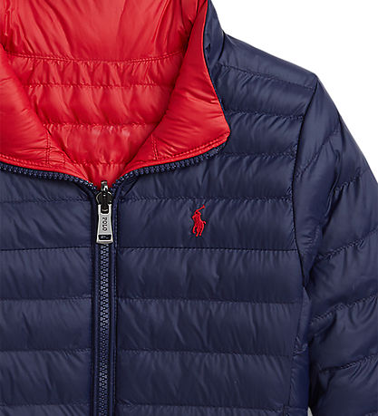 Polo Ralph Lauren Puffer Jacket - Reversible - Navy/Red Polo Ralph Lauren Puffer Jacket - Reversible - Navy/Red