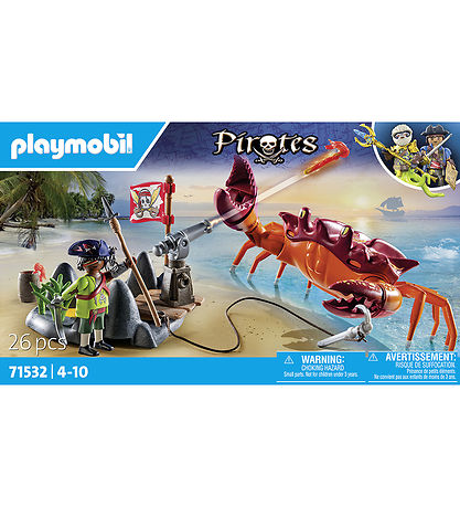 Playmobil Pirates - The fight against the Giant Crab - 71532 - 2
