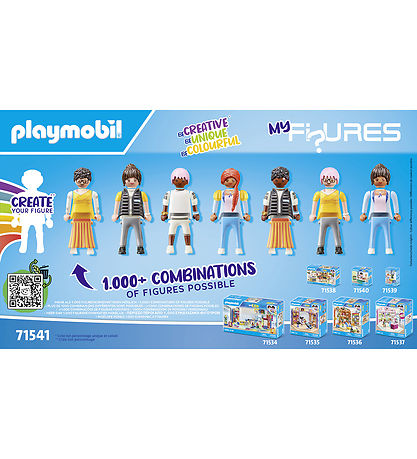 Playmobil My Life - My Figures: Shopping - 71541 - 80 Parts