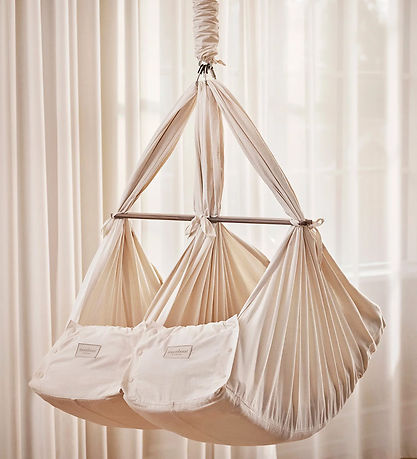 Moonboon Twin sling cradle - 70x95 cm - Nature