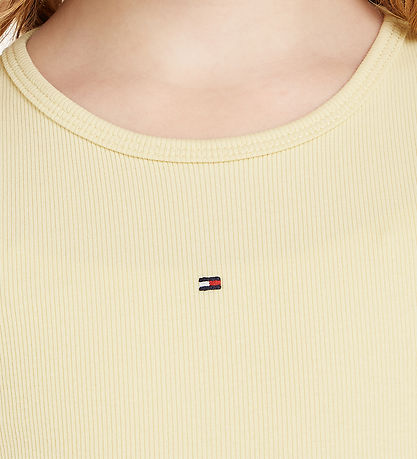 Tommy Hilfiger Blouse - Rib - Lemon Zest Tommy Hilfiger Blouse - Rib - Lemon Zest