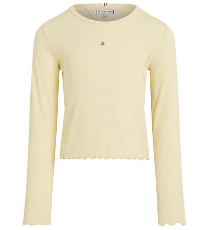 Tommy Hilfiger Blouse - Rib - Lemon Zest Tommy Hilfiger Blouse - Rib - Lemon Zest