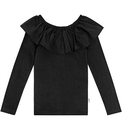 Molo Bluse - Rib - Renate - Schwarz