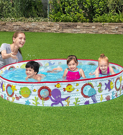 Bestway Kiddy Pool - 152x25cm - Marine Fill 'N Fun