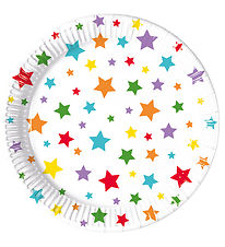 Decorata Party Paper plates - 8-Pack - 19.5 cm - Multicolour Bri
