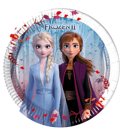 Decorata Party Paper plates - 8-Pack - 19.5 cm - Frozen II