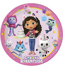 Decorata Party Kartonnen borden - 8-pack - 19,5 cm - Gabby's Pop Decorata Party Kartonnen borden - 8-pack - 19,5 cm - Gabby's Pop