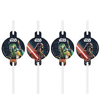Decorata Party Straws - 4-Pack - Star Wars Galaxy