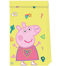 Decorata Party Karkkipussit - 4 kpl - Peppa Pig Sotkuiset Play