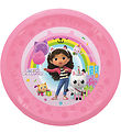 Decorata Party Plastic plates - 4-Pack - 21 cm - Gabby's Dollh Decorata Party Plastic plates - 4-Pack - 21 cm - Gabby's Dollh