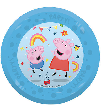 Decorata Party Plastic plates - 4-Pack - 21 cm - Peppa Pig Mes