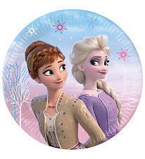 Decorata Party Paper plates - 8-Pack - 23 cm - Frozen II Wind Sp Decorata Party Paper plates - 8-Pack - 23 cm - Frozen II Wind Sp