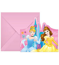 Decorata Party Invitations - 6-Pack - Princess Live Your Story Decorata Party Invitations - 6-Pack - Princess Live Your Story