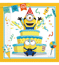 Decorata Party Servietten - 20er-Pack - 33x33 cm - Minions: The  Decorata Party Servietten - 20er-Pack - 33x33 cm - Minions: The