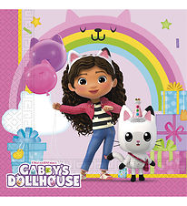Decorata Party Servetter - 20-pack - 33x33 cm - Gabby's Dollhous Decorata Party Servetter - 20-pack - 33x33 cm - Gabby's Dollhous